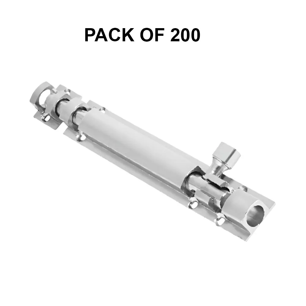 Cozi Gold Aluminium Tower Bolt Half Round 150 mm (6 inch) Size (Pack of 200)