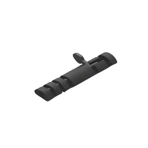 Altitude Tower Bolt Size 24 inch (609.6 mm) Metal Body PVD Black Rod Finish for Homes, Offices & Industrial Settings, RT-2