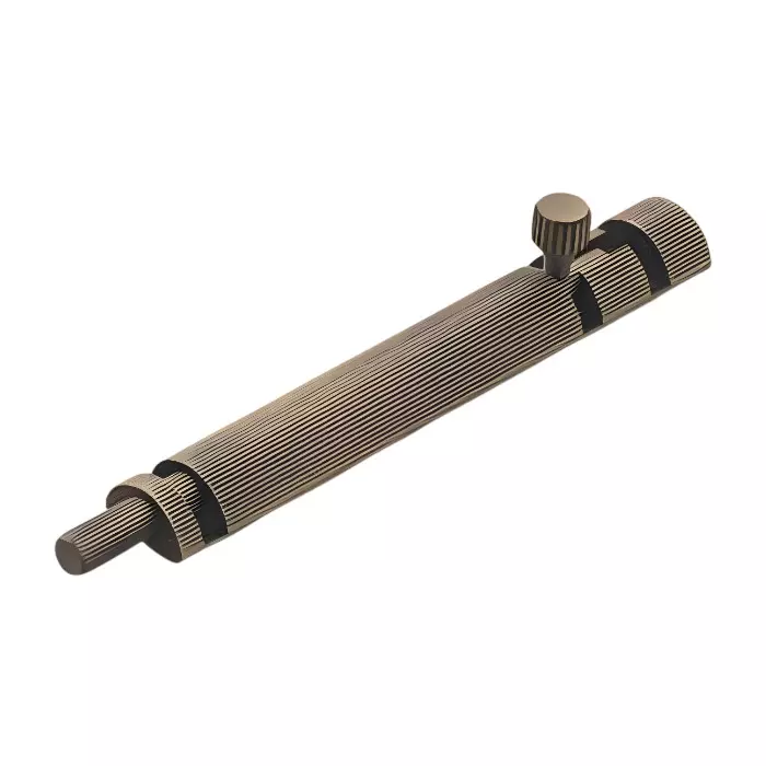 Altitude Tower Bolt Size 4 inch (101.6 mm) Metal Body AB Finish, 12 mm Thickness for Homes, Offices & Industrial Settings, RT-7