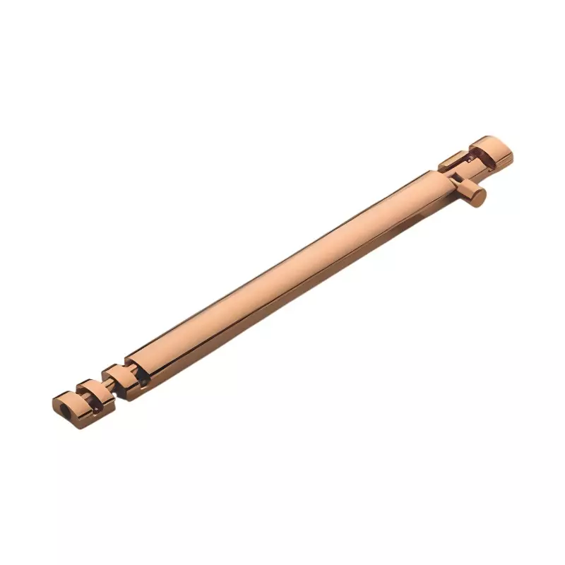 Altitude Tower Bolt Size 8 inch (203.2 mm) Metal Body PVD R.Gold Finish for Homes, Offices & Industrial Settings, RT-1