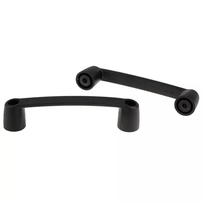RS PRO Black Plastic Handle, 213mm Model No 2670746