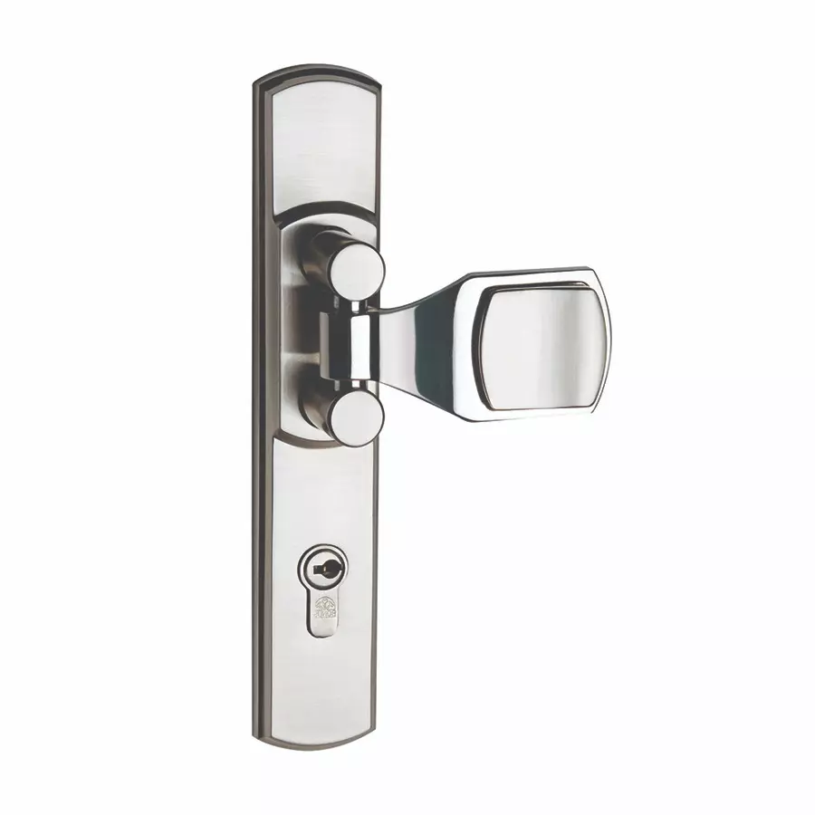 Bonus G5 Reflex Marvel Mortice Lock Set 85 mm Brass with Both Side key Cylinder Type and Brushed Steel Finish