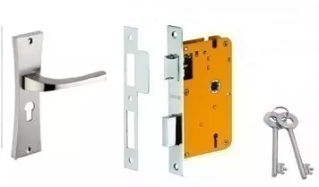 Dorset HL Series Divine 8 Inch Stainless Steel SS Finish Door Handle Lock Set