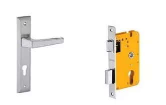 Dorset Patina Lever Handle Lock Set With Mortise Latch HL AI