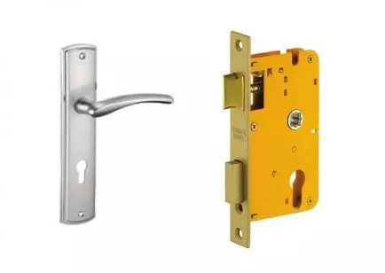 Dorset Lock Set With Lock Body and Without Cylinder Stainless Steel ML ON