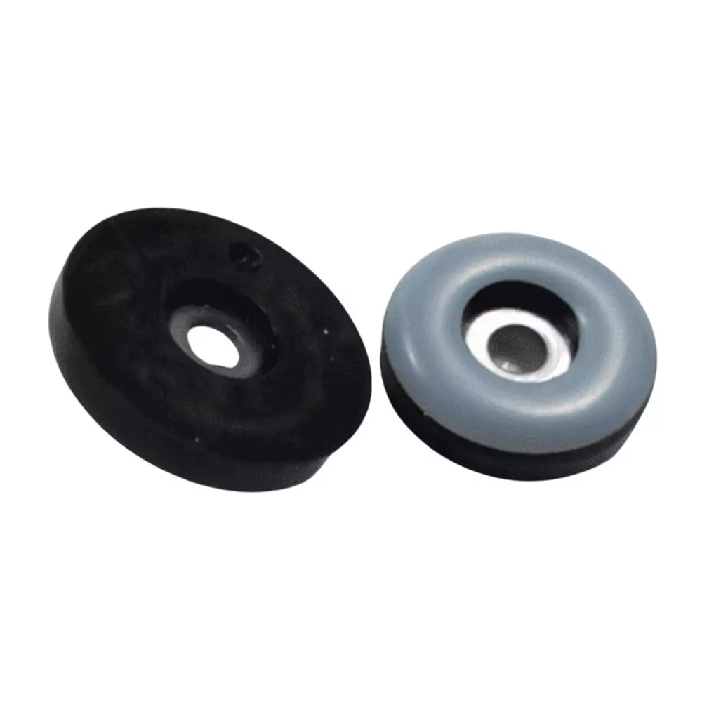 Ebco Plinth Bush Brown Finish, Size 25 mm Ideal for 25 mm & Above Board Thickness, PB25 (Pack of 10)