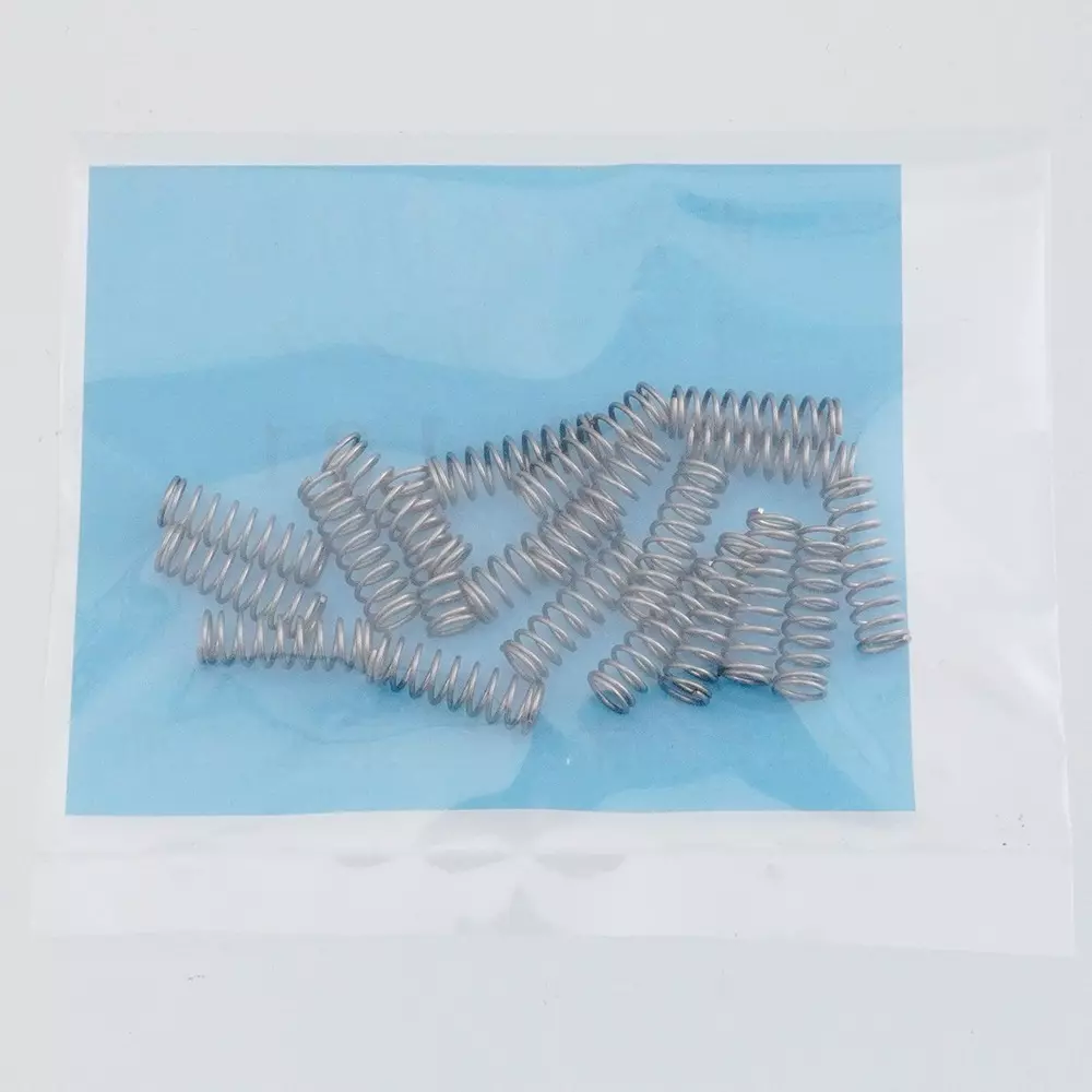 TOHATSU Round Wire Compression Coil Spring (J Spring JA Series) 3.9 x 5 mm Diameter 0.55 mm Wire Dia. 15 mm Free Length, JA-131 (Pack of 20)