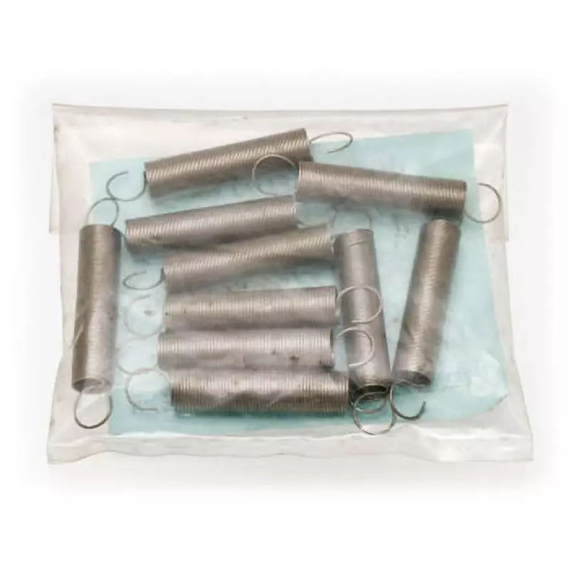 TOHATSU Round Wire Tension Coil Spring (J Spring JB Series) 8 mm Outer and 0.55 mm Wire Diameter, JB-200 (Pack of 10)