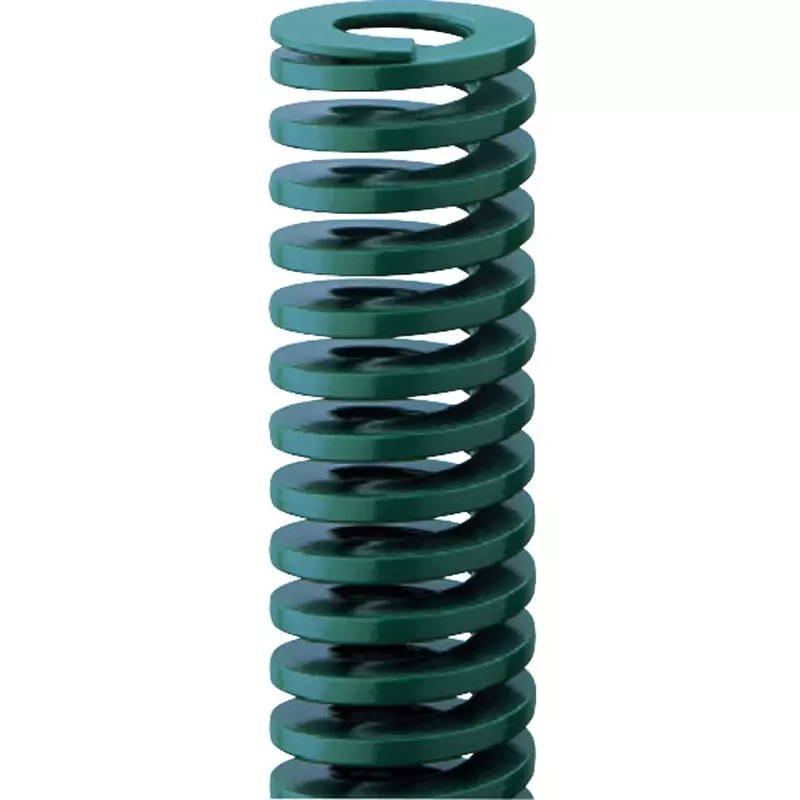TOHATSU Heavy Duty Spring ISO Standard Spring TJL Green 8 mm Lot and 16 mm Hole Diameter 89 mm Free Length, TJL16-89