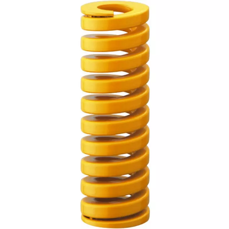 TOHATSU Heavy-Duty Spring ISO Standard Spring TJB Yellow 6.3 mm Lot and 12.5 mm Hole Diameter 102 mm Free Length, TJB12.5-102