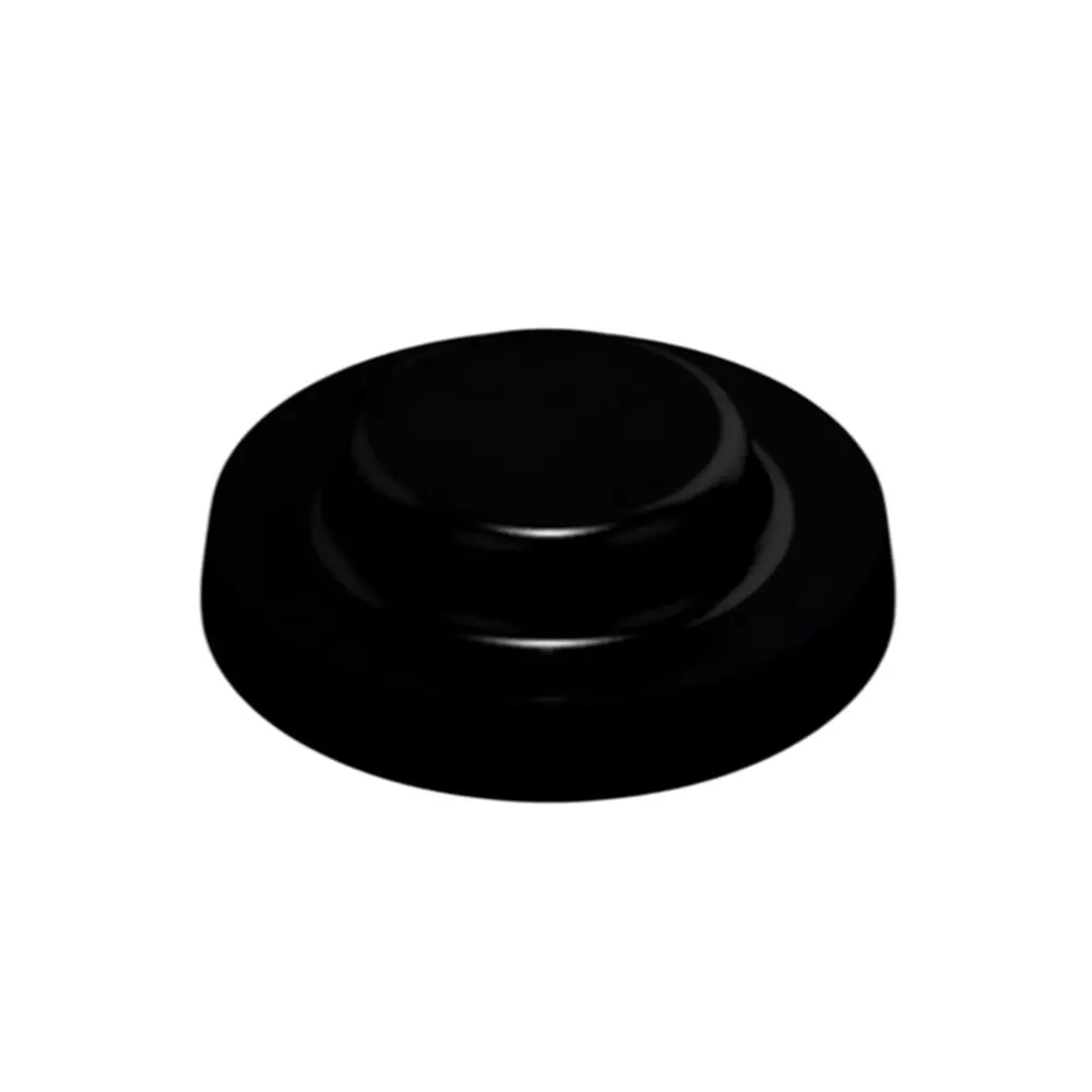 3M Bumper Polyurethane (PUR) Top Hat Shape 15.9 mm Width, SJ-6115 BLACK