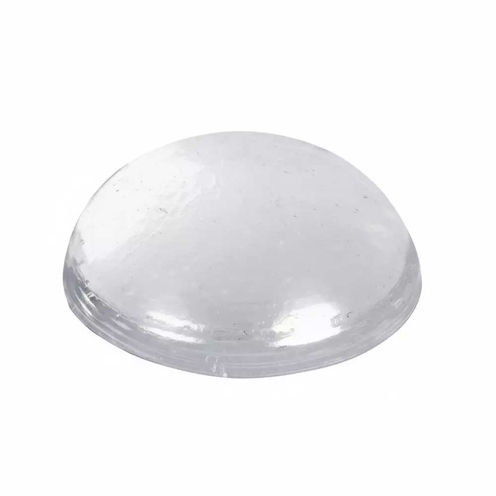 ESSENTRA COMPONENTS Dome Self-Adhesive Rubber Foot Polyurethane (PUR) Clear 2.2 mm Thickness, RBS-27