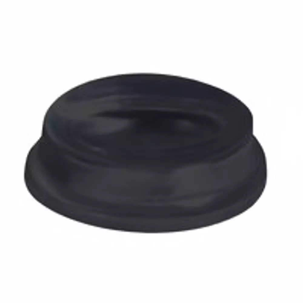 ESSENTRA COMPONENTS Cylindrical Self-Adhesive Rubber Foot Polyurethane (PUR) Black 1.6 mm Thickness, RBS-5BK