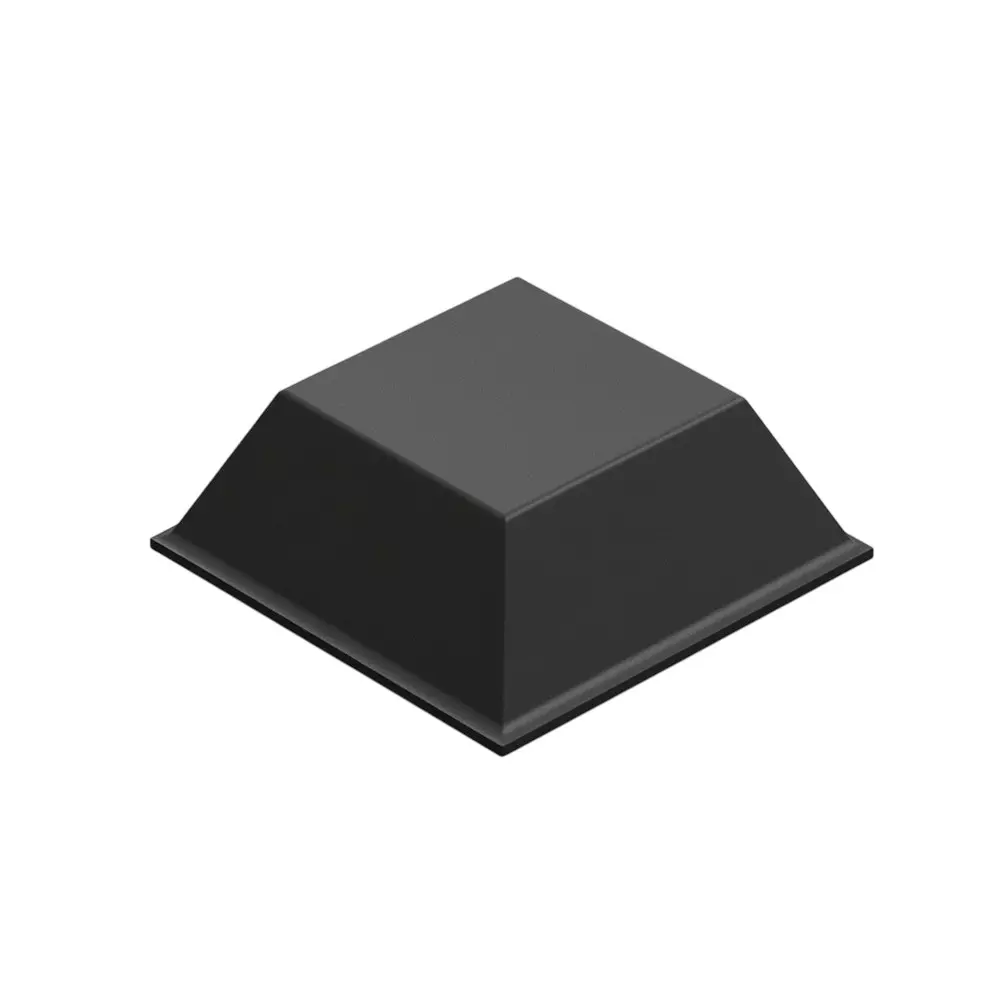 3M Bumper Polyurethane (PUR) Tapered Square Shape 20.5 mm Width, SJ-5023 (GRAY)