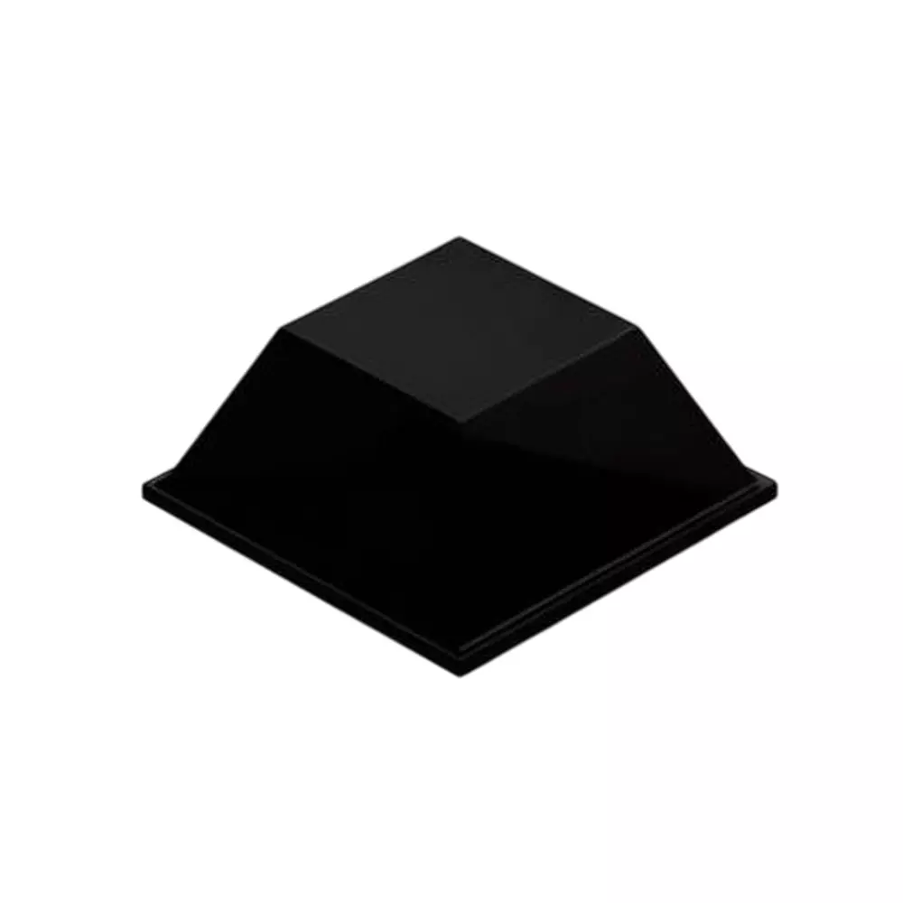 3M Bumper Polyurethane (PUR) Tapered Square Shape 12.7 mm Width, SJ-5018 (BLACK)
