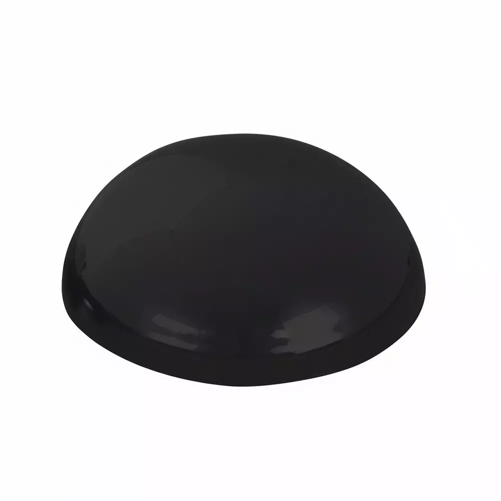 ESSENTRA COMPONENTS Dome Self-Adhesive Rubber Foot Polyurethane (PUR) Black 1.6 mm Thickness, RBS-40BK