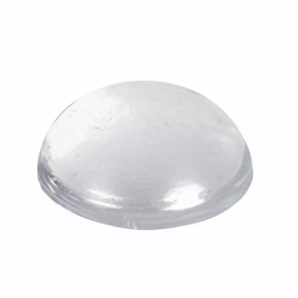 ESSENTRA COMPONENTS Dome Self-Adhesive Rubber Foot Polyurethane (PUR) Clear 1.6 mm Thickness, RBS-40