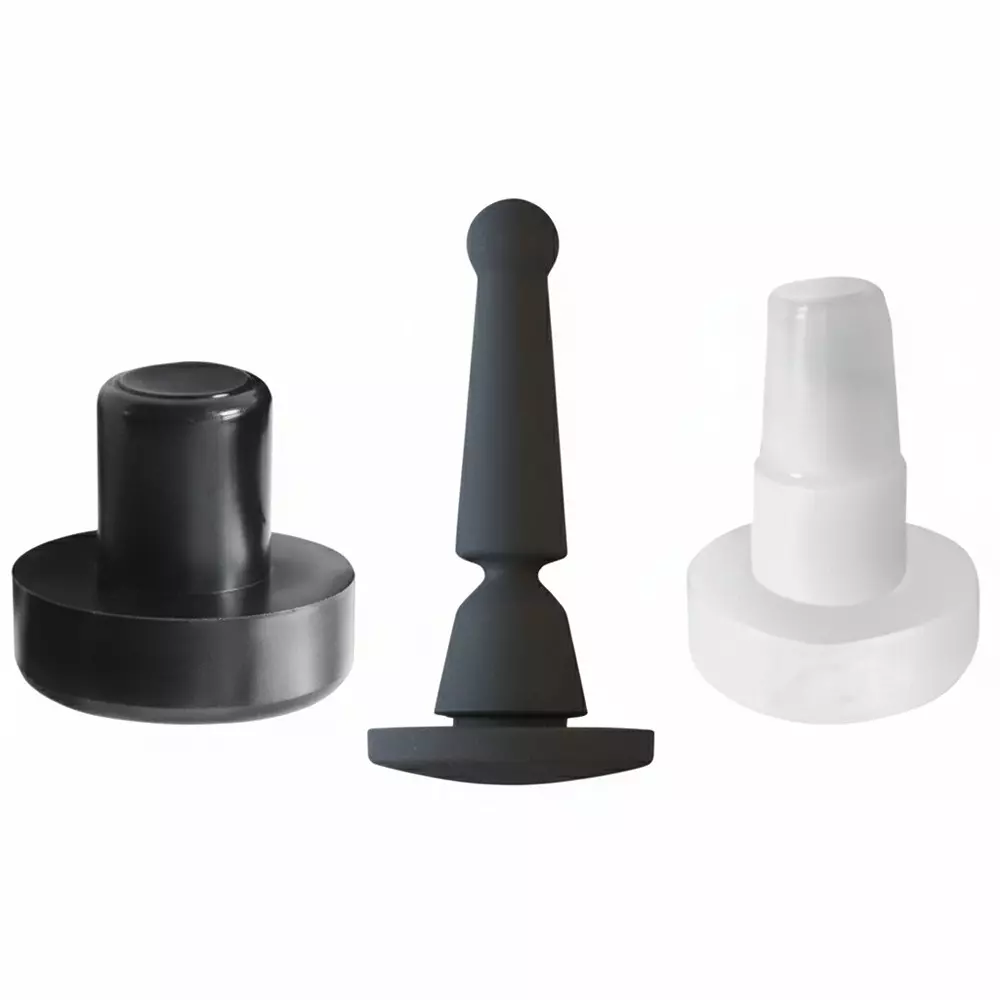 ESSENTRA COMPONENTS Split Stem Bumper Silicone Rubber 5 - 5.4 mm Mounting Hole Size, BAB-1