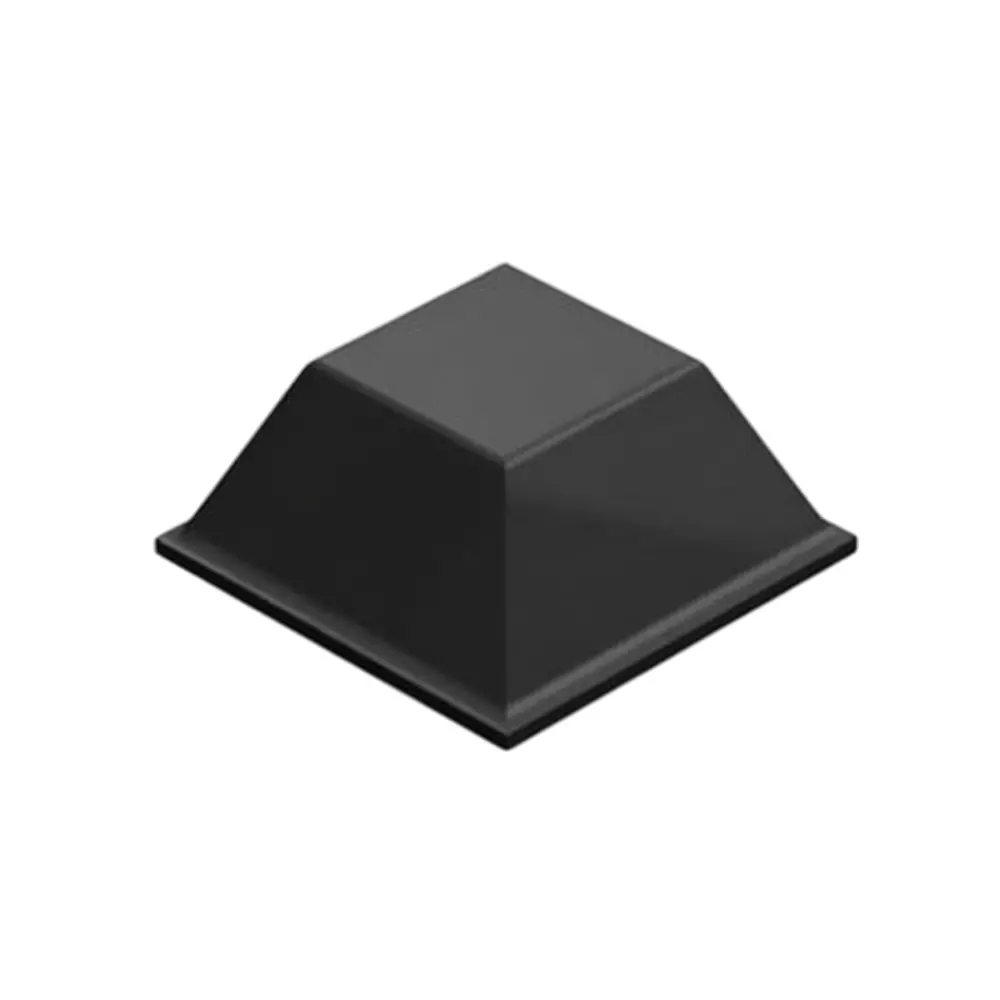 3M Bumper Polyurethane (PUR) Tapered Square Shape 12.7 mm Width, SJ-5018 (GRAY)