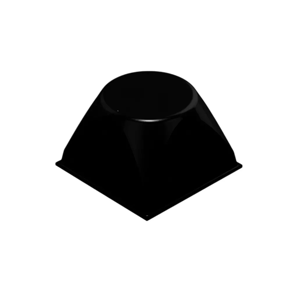 3M Bumper Polyurethane (PUR) Tapered Square Shape 20.6 mm Width, SJ-5514 (BLACK)