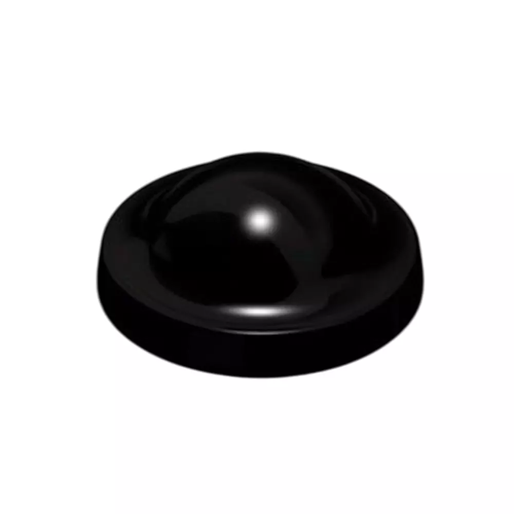 3M Bumper Polyurethane (PUR) Top Hat Shape 15.9 mm Width, SJ-6125 BLACK