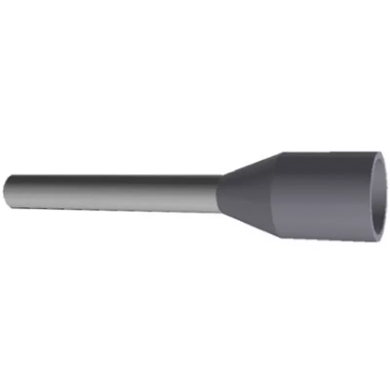 TE CONNECTIVITY Ferrule [Maximum] 0.75 Mm² Compatible Cable Plastic Insulator, 966067-6 (Pack of 500)