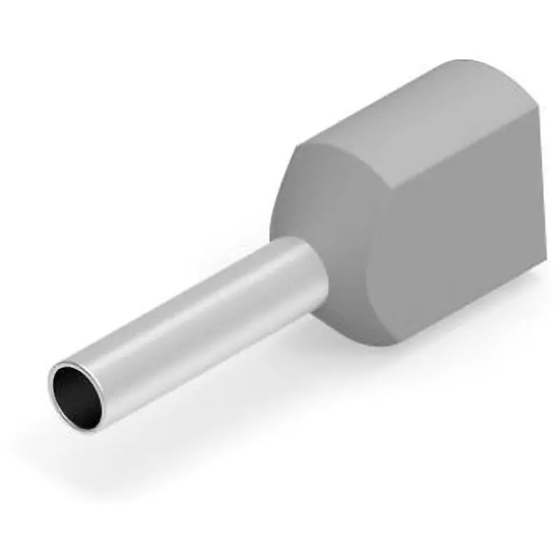 TE CONNECTIVITY Ferrule Insulation Type Of Insulation Polypropylene Insulator, 966144-2 (Pack of 500)