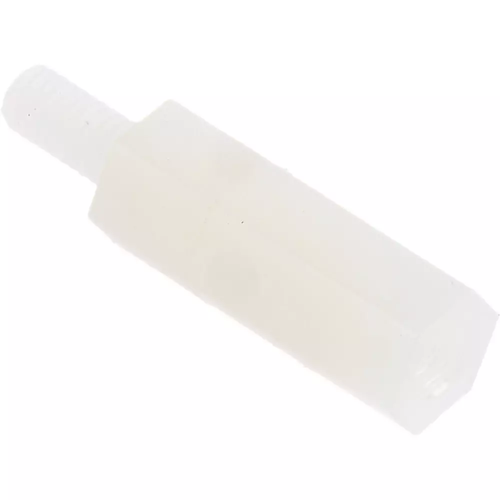 RS PRO Standoff Polyamide 66 5.6 mm OD 15 mm Plain, 2699030 (Pack of 100)