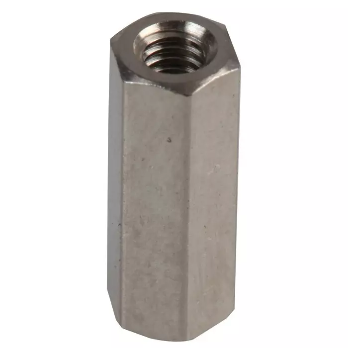 TR FASTENINGS STANDOFF, HEX FEMALE, BRASS, 11MM, M2.5, TRFAHSBFFM2.5-11-4 (Pack of 50 Pcs)