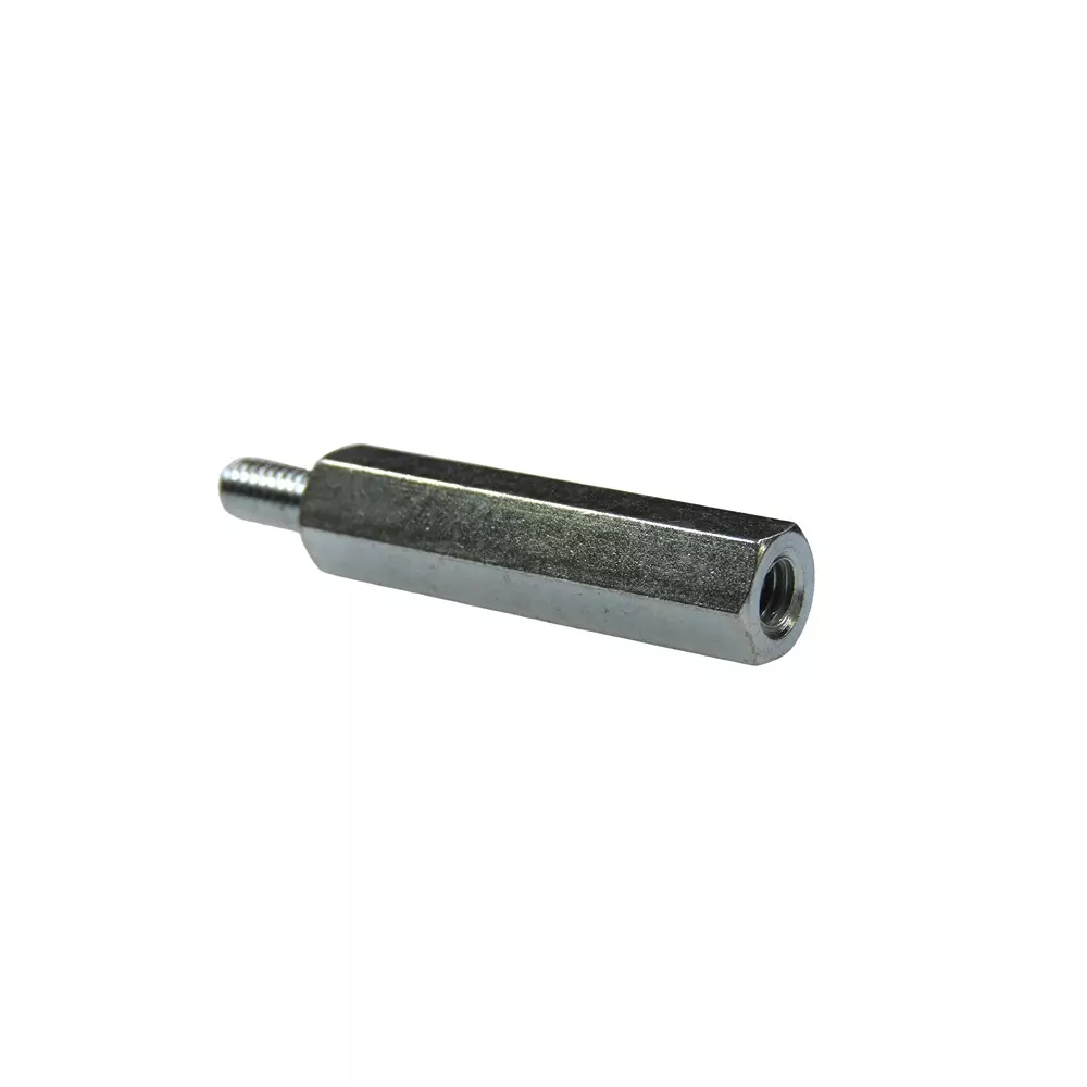 MULTICOMP PRO Standoff Hex Male-Female Steel M4 Thread, MP008173 (Pack of 100)