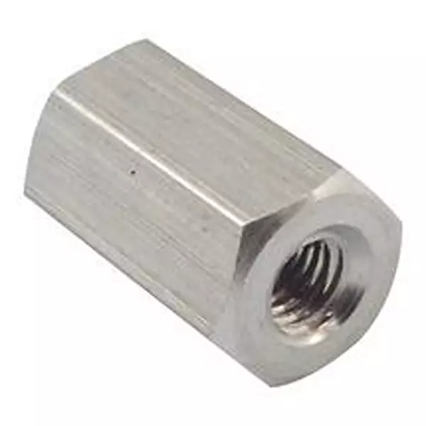 TR FASTENINGS Standoff, Hex, Alum, 30Mm, M6, Pk50, Dtrhtsa-M6-30-1 (Pack of 50)