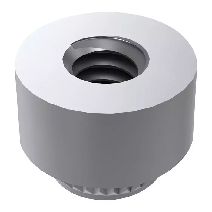 SAMTEC STANDOFF, ROUND FEMALE, SS, 4.7MM, SO-0318-04-01-02