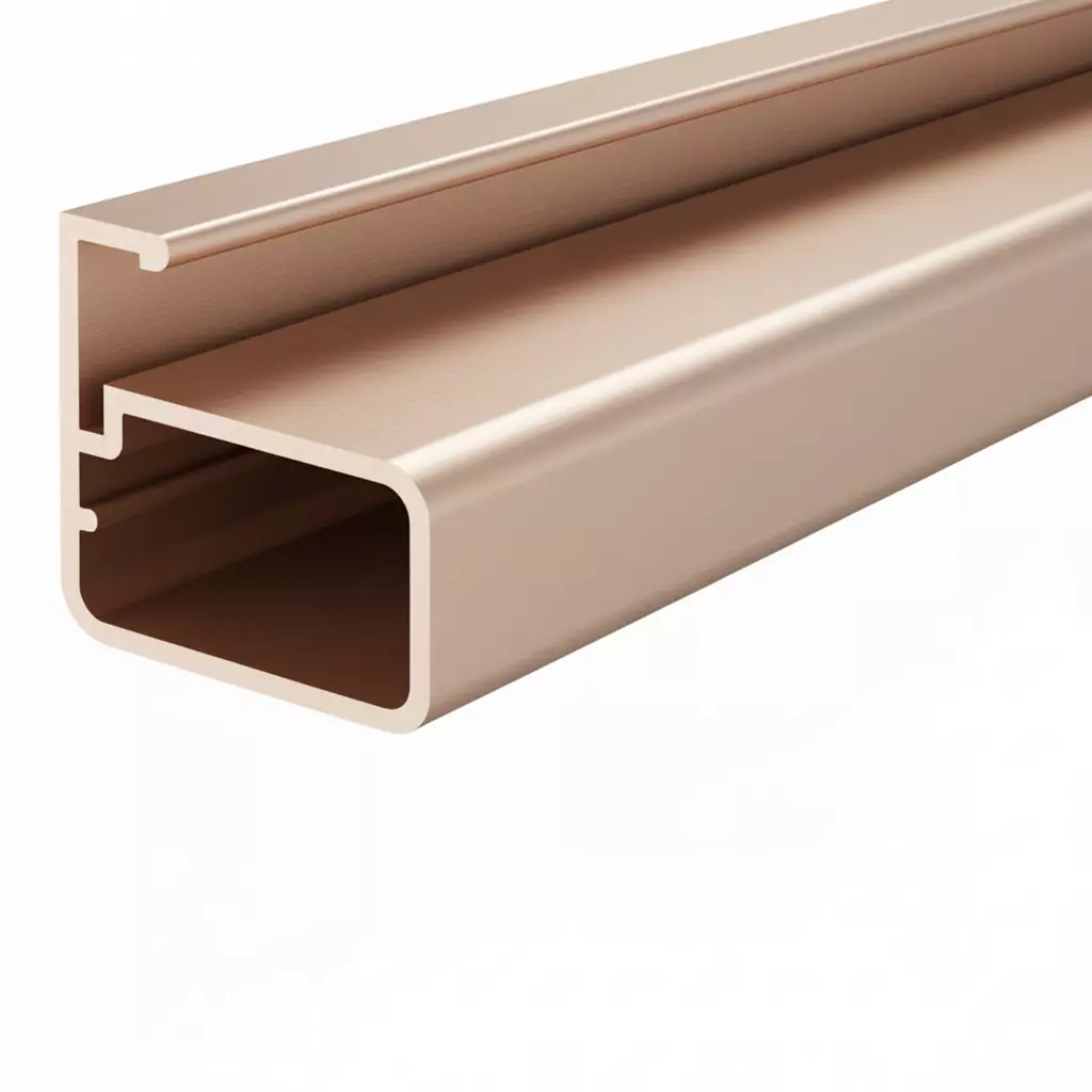 Ebco Aluminium Frame for Hinge, Aluminium Profile 3D, Special Finish