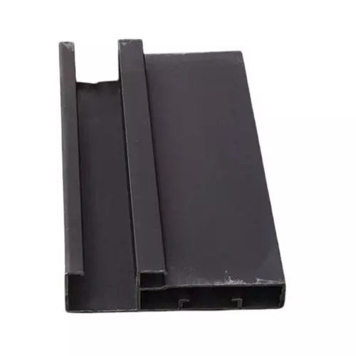 Godrej Frame Aluminum Profiles with L Handle 45 mm (2 inch) Matte Black, 3834