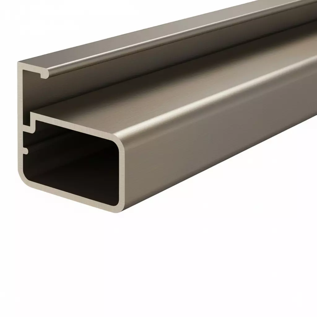 Ebco Aluminium Frame for Hinge, Aluminium Profile 3D, AN Finish, Length 3.66 m, HAP-4-22-36-AN