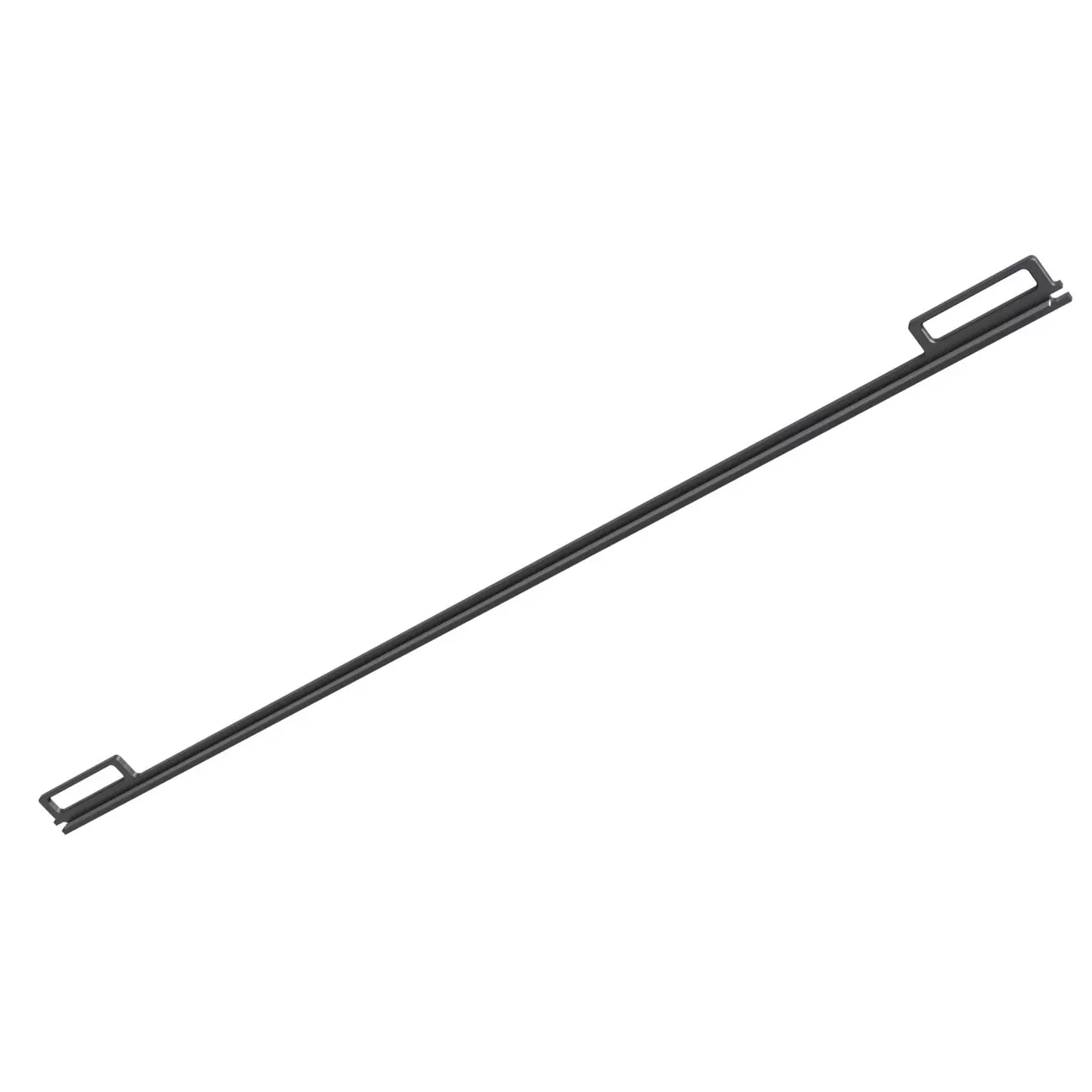 Hafele Wooden Door Handle Profile Linoza 3 Series 1200 mm Length 50 mm Depth 26 mm Width Aluminium Material Grey Finish Color, 126.36.177