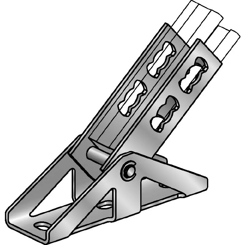 Hilti Channel Foot Outdoor Coated - HDG 4 mm thickness, 304168 (Pack of 10)