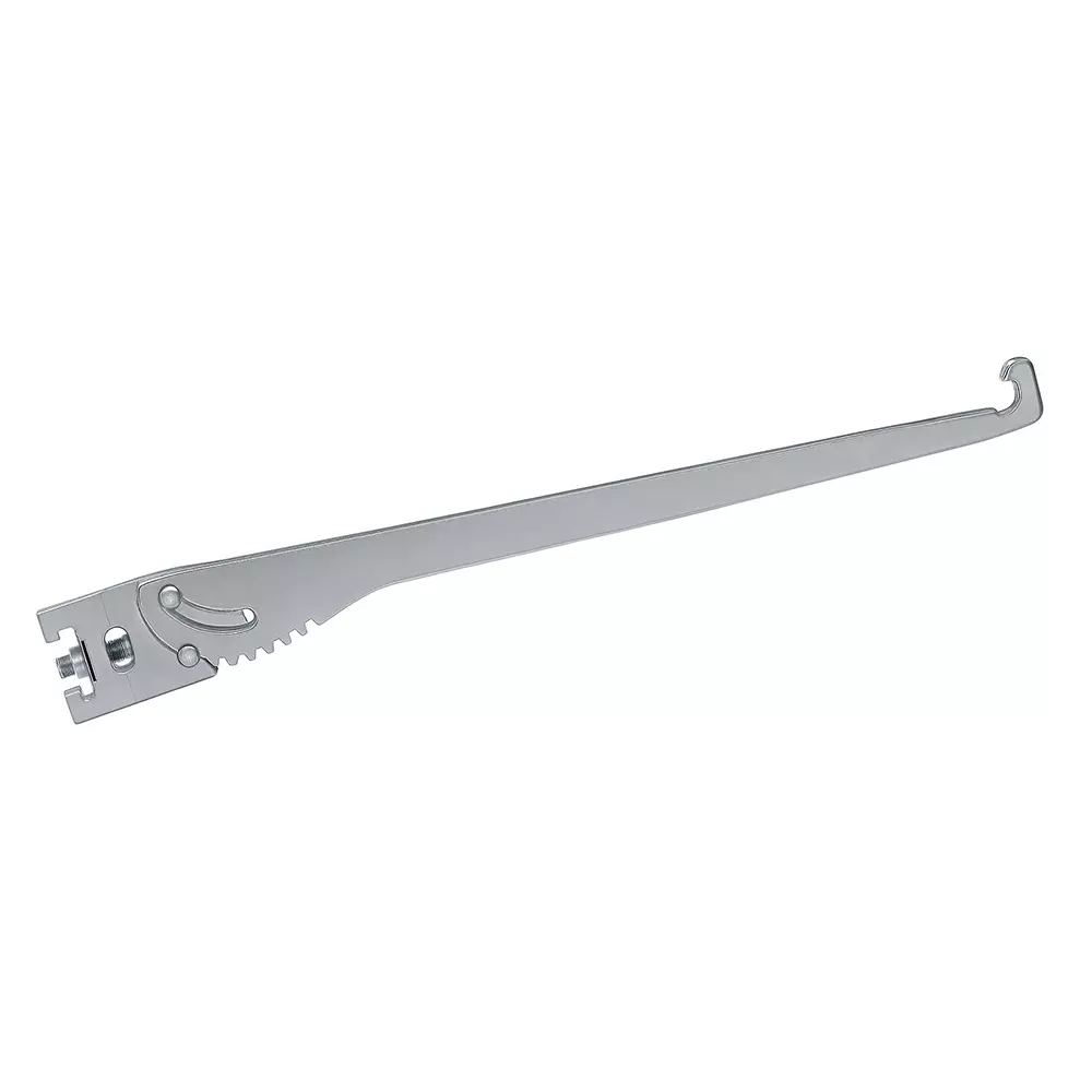 DORIO M-47 Adjustable Bracket 400 mm Mild Steel Chrome Polished, DC-07