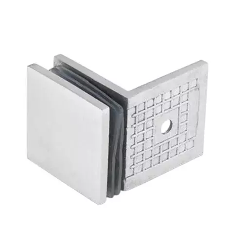 GEZE L Type Bracket, 90° Angle, Size 50x50 mm, SS Finish and Stainless Steel 304 Body