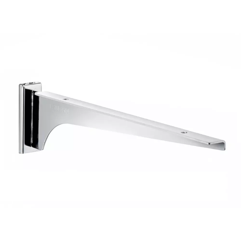 DORIO A-33 Right Baleno Bracket 250 mm Mild Steel Chrome Polished, DC-32