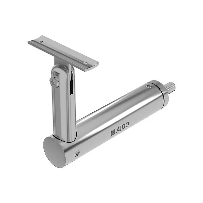 AIDO XL-C Offset Handrail Bracket SS Satin Modular Design, XL-C 9222