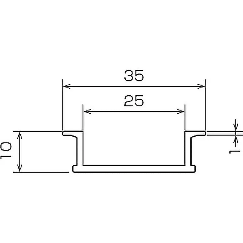 toyo-giken-din-rail-aluminum-a6063-1000-mm-length-for-intermediate-plate-dav4-1000