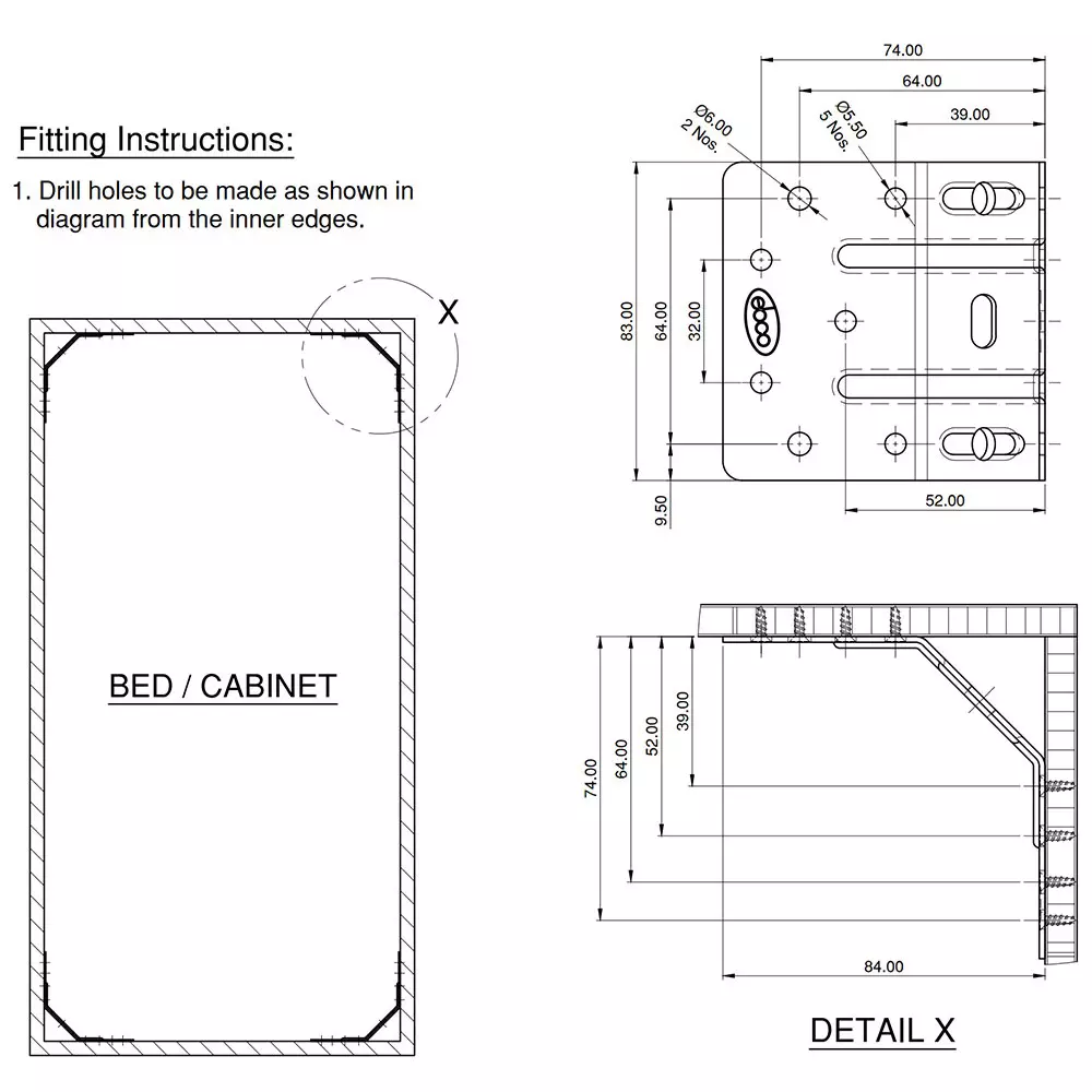 ebco-utility-corner-bracket-size-84-x-84-mm-and-zinc-yellow-finish-for-all-kind-of-furniture-shelving-units-ucb84-pack-of-1000