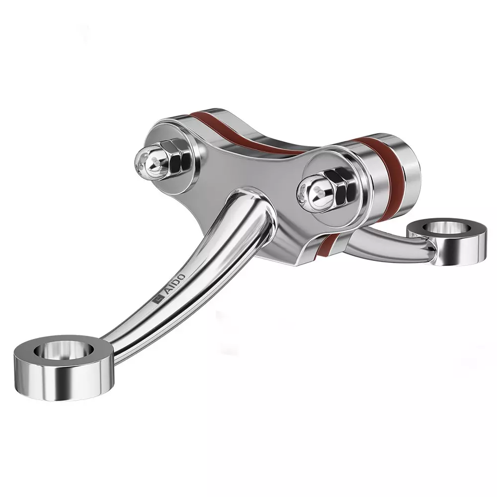 AIDO XL-C 6032 SS Electro Polished 2 Arm 180º Fin Type Spider Fitting