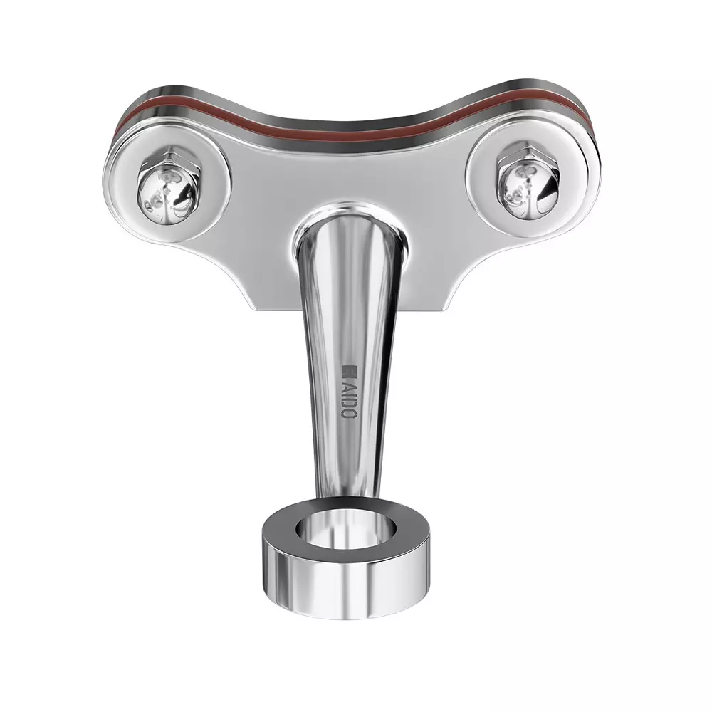 AIDO XL-C 6032 SS Electro Polished 2 Arm 180º Fin Type Spider Fitting