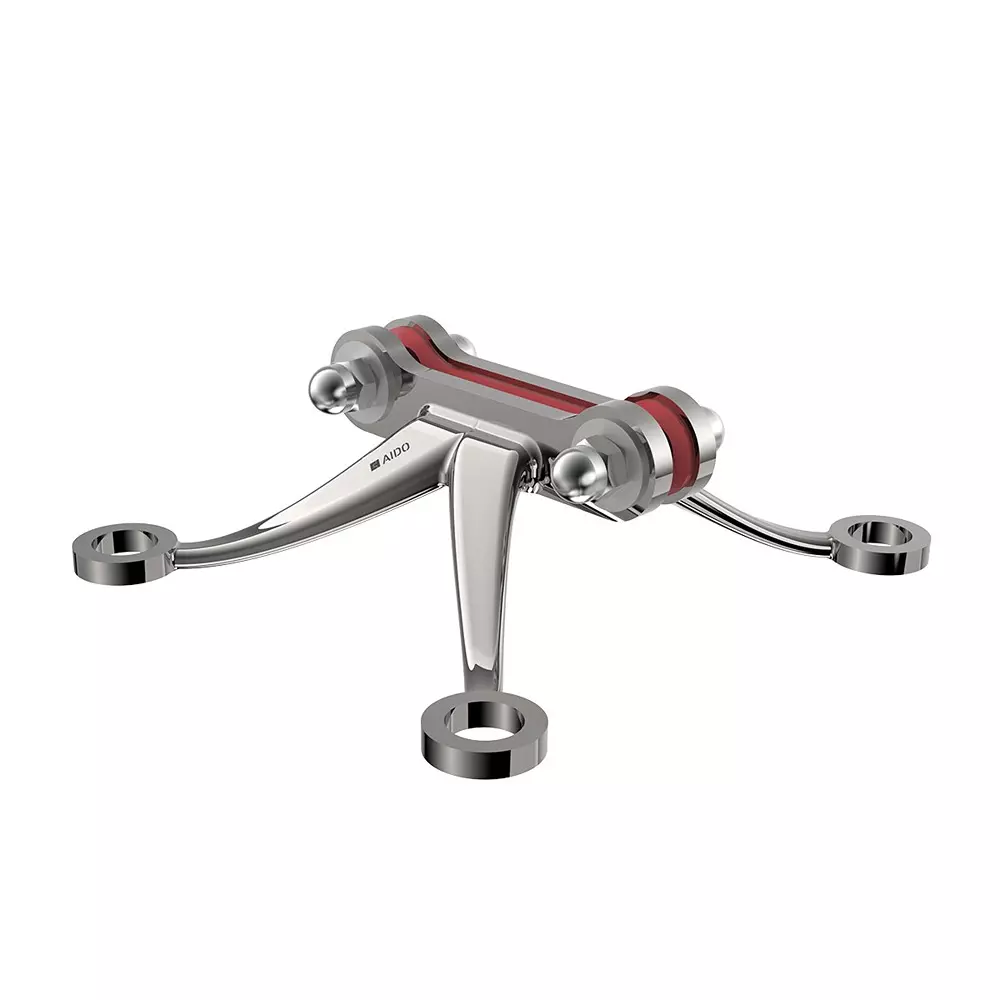 AIDO XL-C 6033 SS Electro Polished 4 Arm Fin Type Spider Fitting