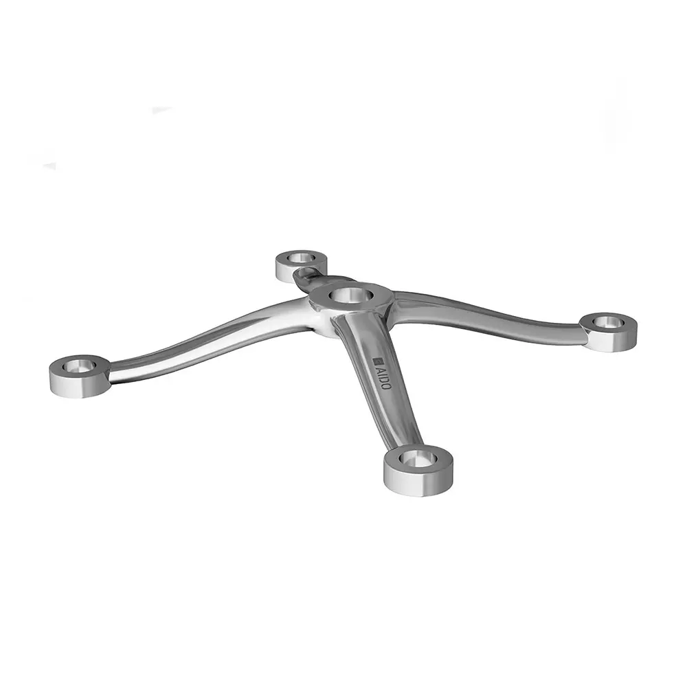 AIDO XL-C 6029 SS Electro Polished 4 Arm Non Fin Type Spider Fitting