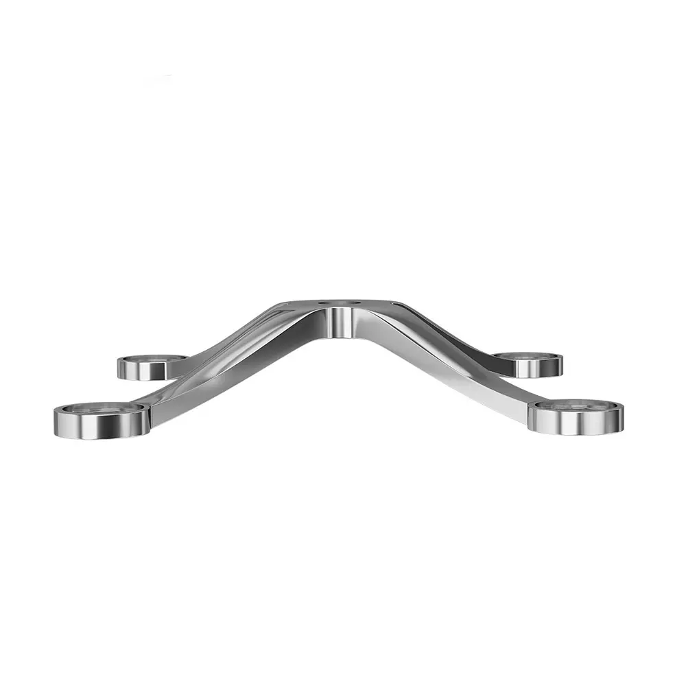 AIDO XL-C 6129 SS Polished Stainless Steel 4 Arm Non Fin Type Spider Fitting K30 Series