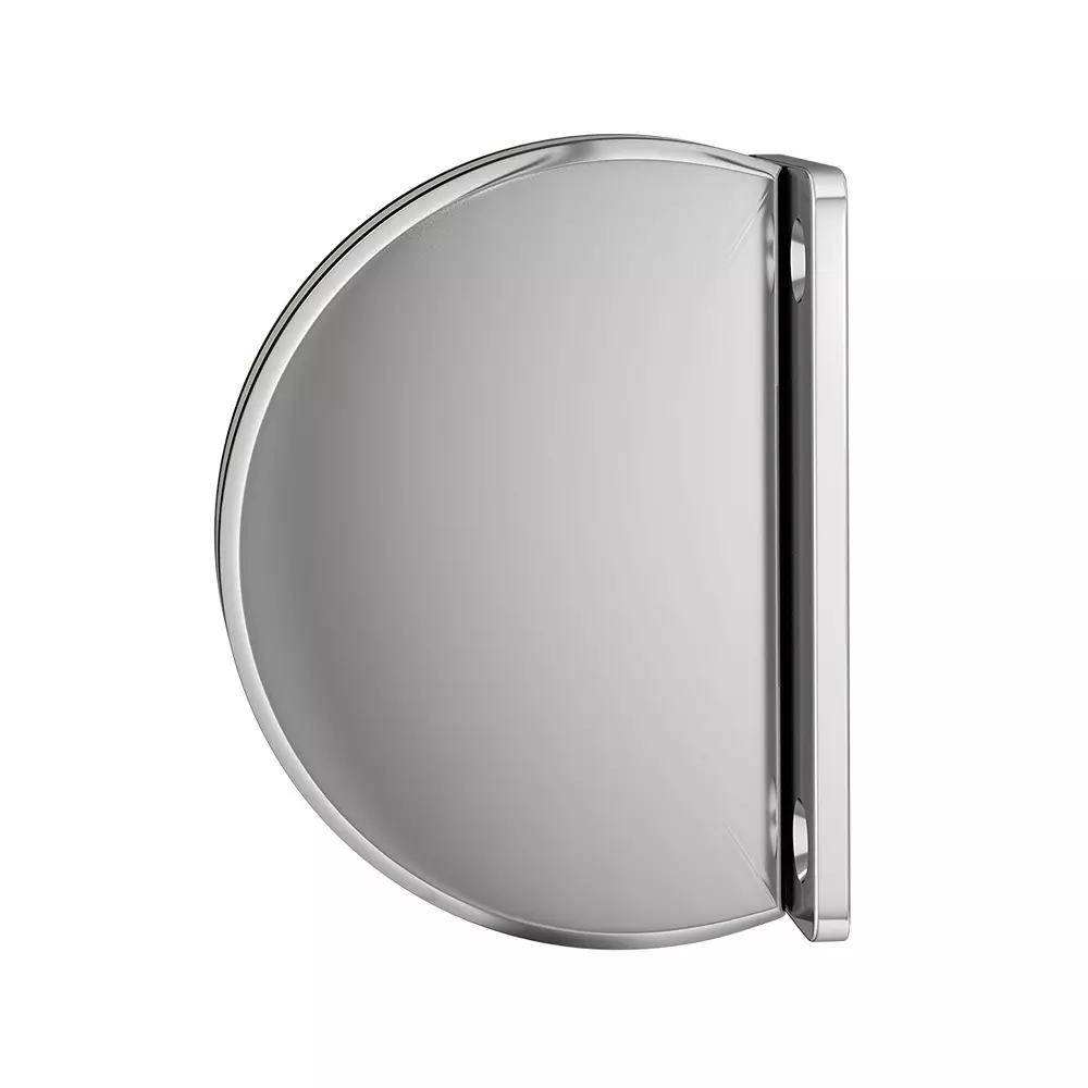 AIDO XL-C 5002 Polished Chrome Shower Swing Fitting Glass to Wall Bracket 90 Degree (Big)