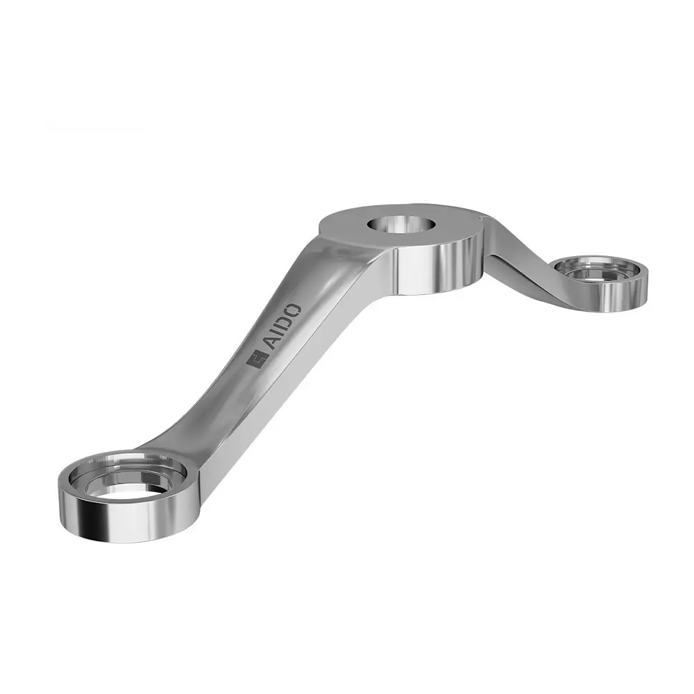 AIDO XL-C 6127 SS Polished Stainless Steel 2 Arm 180º Non Fin Type Spider Fitting K30 Series